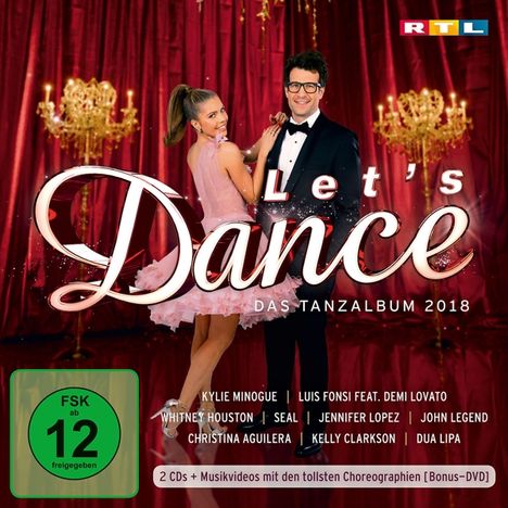 Let's Dance: Das Tanzalbum 2018, 2 CDs und 1 DVD