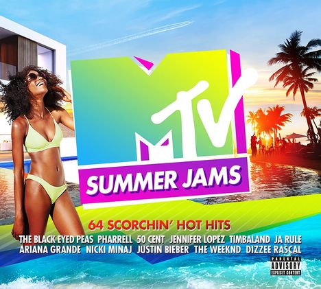 MTV Summer Jams, 3 CDs