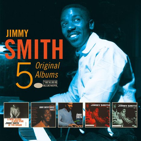 Jimmy Smith (Organ) (1928-2005): 5 Original Albums Vol. 2, 5 CDs