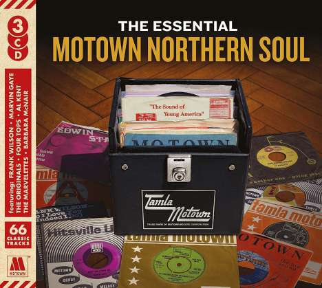 The Essential Motown Northern Soul, 3 CDs