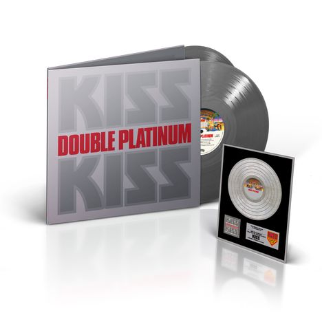 Kiss: Double Platinum (180g) (Limited-Edition) (Silver Vinyl), 2 LPs