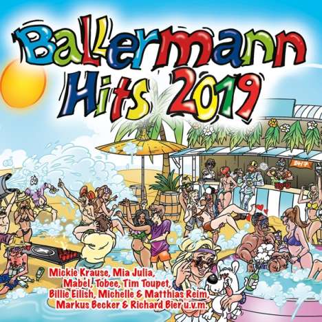 Ballermann Hits 2019, 2 CDs