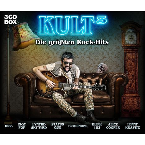 Kult3: Die größten Rock Hits, 3 CDs