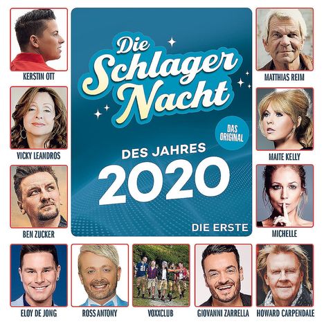 Die Schlagernacht des Jahres 2020 - Die Erste, CD