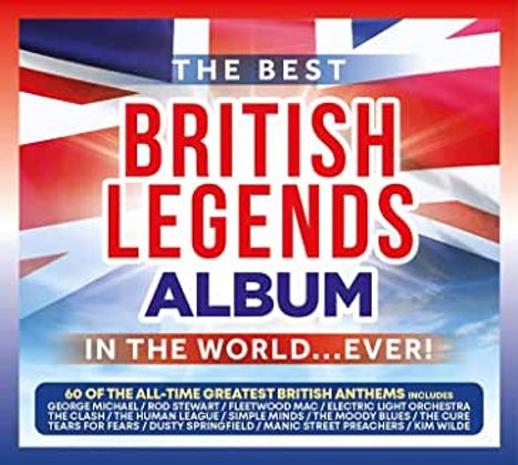 The Best British Legends Album In The World Ever, 3 CDs