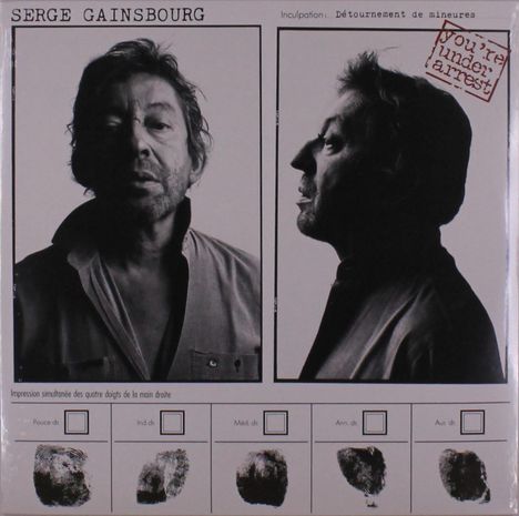 Serge Gainsbourg (1928-1991): You're Under Arrest, LP
