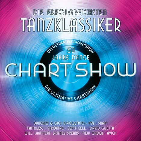 Die ultimative Chartshow: Die erfolgreichsten Tanzklassiker (50 Jahre Dance), 2 CDs