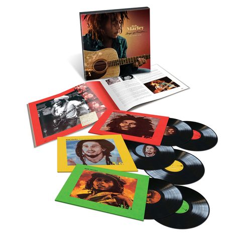 Bob Marley: Songs Of Freedom: The Island Years (180g) (Limited Edition), 6 LPs