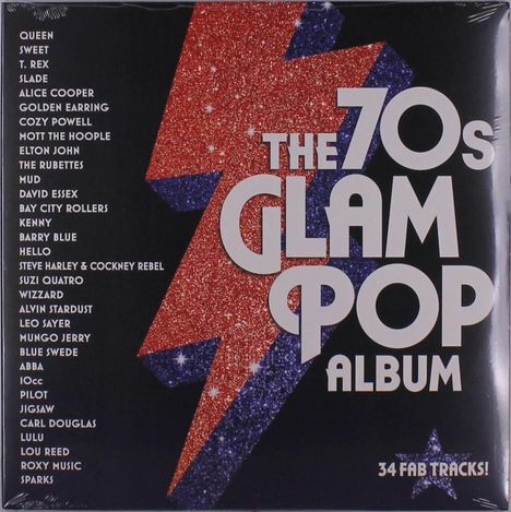 The 70s Glam Pop Album, 2 LPs