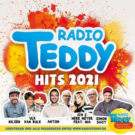 Radio Teddy Hits 2021, CD