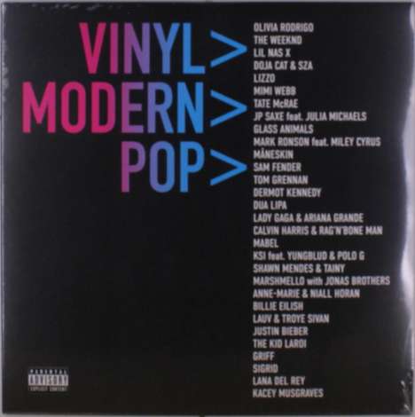 Vinyl-Modern-Pop, 2 LPs