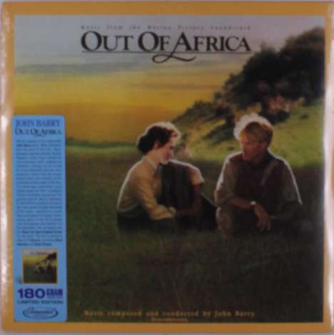 John Barry (1933-2011): Filmmusik: Out Of Africa (O.S.T.) (180g) (Limited Edition), LP