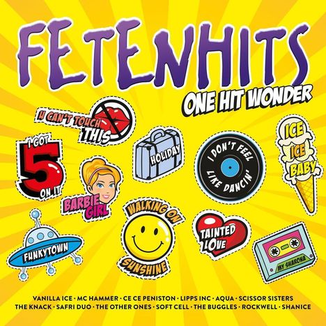 Fetenhits: One Hit Wonder, 3 CDs