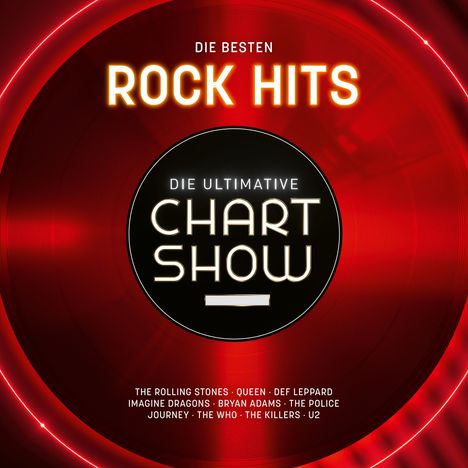 Die ultimative Chartshow: Die besten Rock Hits, 3 CDs