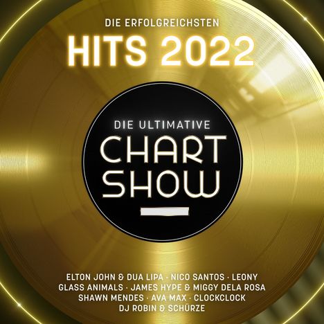 Die ultimative Chartshow: Die erfolgreichsten Hits 2022, 2 CDs