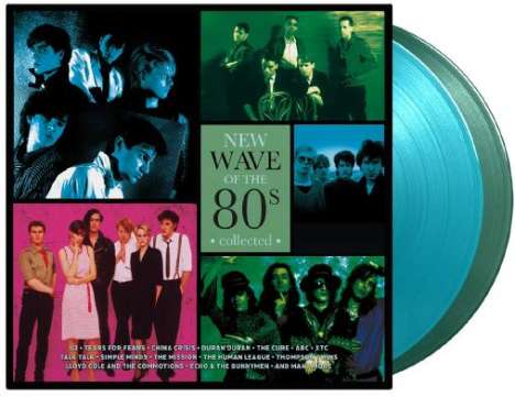 New Wave Of The 80's Collected (180g) (Limited Edition) (Moss Green &amp; Turquoise Vinyl), 2 LPs