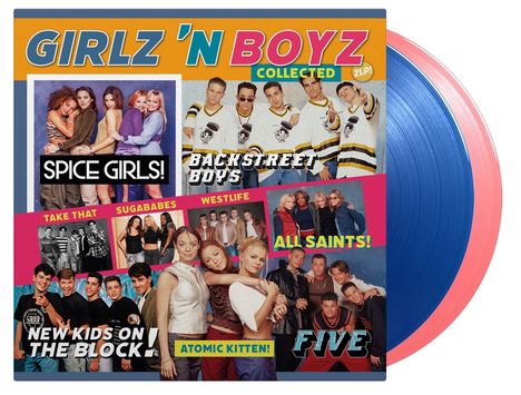 Girlz 'N Boyz Collected (180g) (Limited Edition) (LP1: Blue Vinyl/ LP2: Pink Vinyl), 2 LPs