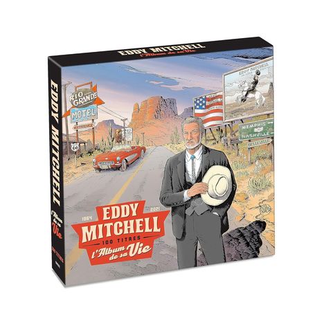 Eddy Mitchell: L'Album De Sa Vie, 5 CDs