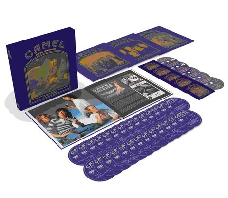Camel: Air Born: The MCA &amp; Decca Years 1973 - 1984, 27 CDs und 5 Blu-ray Discs
