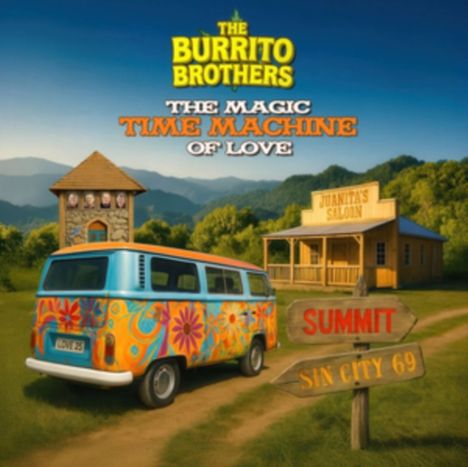 Burrito Brothers: Magic Time Machine Of Love, CD
