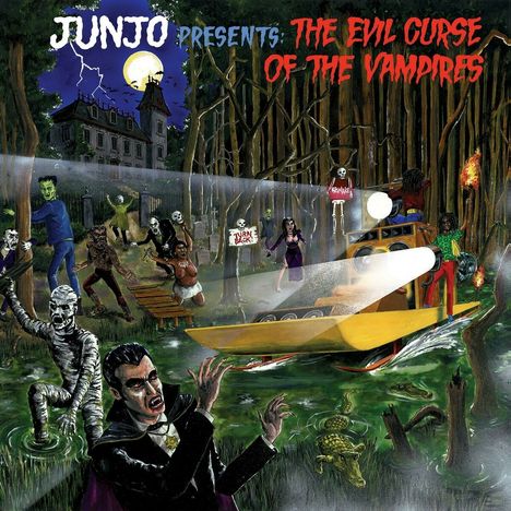 Junjo Presents The Evil Curse Of The Vampires (Limited Edition) (Halloween Orange Vinyl), 2 LPs und 1 CD