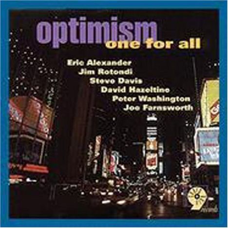 Eric Alexander (geb. 1968): Optimism, CD