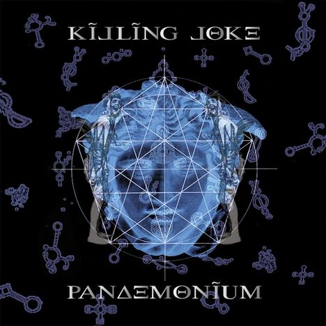 Killing Joke: Pandemonium (Reissue) (Limited Collectors Edition) (Transparent Blue &amp; Clear Vinyl), 2 LPs