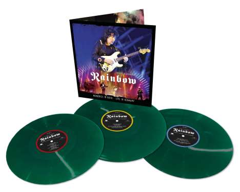 Rainbow: Memories In Rock: Live In Germany (180g) (Limited Edition) (Green Vinyl), 3 LPs