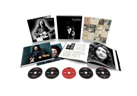 Rory Gallagher: Rory Gallagher (50th Anniversary Limited Deluxe Edition) (Box Set), 4 CDs und 1 DVD