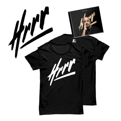 Xatar: HRRR (Limited Bundle Big Size) (T-Shirt), 1 CD und 1 T-Shirt