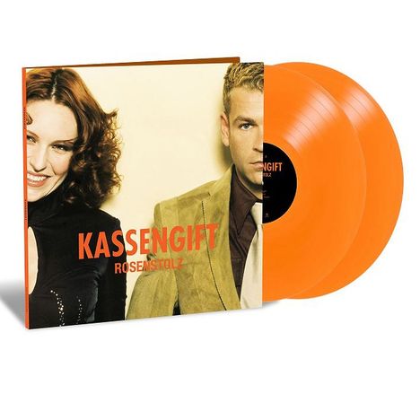 Rosenstolz: Kassengift (Remastered 2021) (180g) (Limited Edition) (Orange Vinyl), 2 LPs