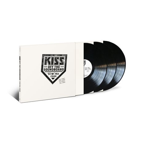 Kiss: Off The Soundboard: Tokyo Dome 2001 Live (180g) (Limited Edition), 3 LPs