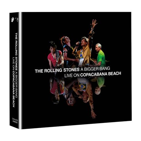 The Rolling Stones: A Bigger Bang: Live On Copacabana Beach 2006, 2 CDs und 1 DVD