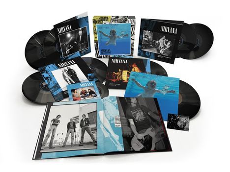 Nirvana: Nevermind (30th Anniversary Edition) (180g) (Limited Vinyl Boxset), 8 LPs und 1 Single 7"