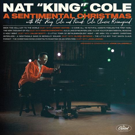 Nat King Cole (1919-1965): A Sentimental Christmas With Nat King Cole And Friends: Cole Classics Reimagined, LP