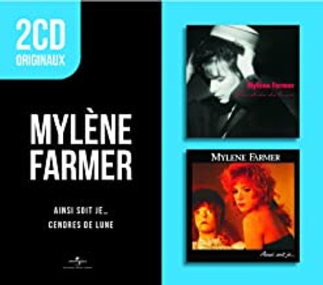 Mylène Farmer: Ainsi Soit Je / Cendres De Lune (2 Originals), 2 CDs