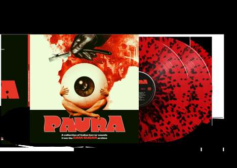 Filmmusik: Paura: A Collection Of Italian Horror Sounds From The CAM SUGAR Archive (180g / Red Splattered Vinyl) (limitierte Edition), 2 LPs