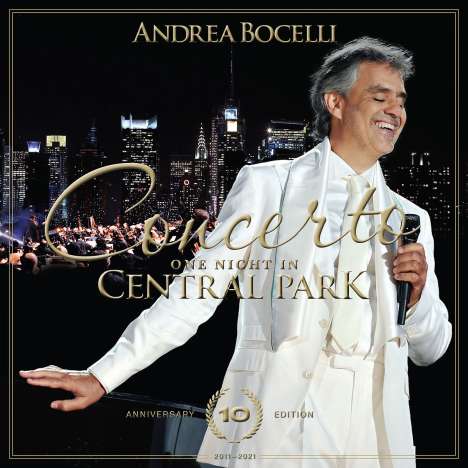 Andrea Bocelli - One Night In Central Park (10th Anniversary Edition), Blu-ray Disc