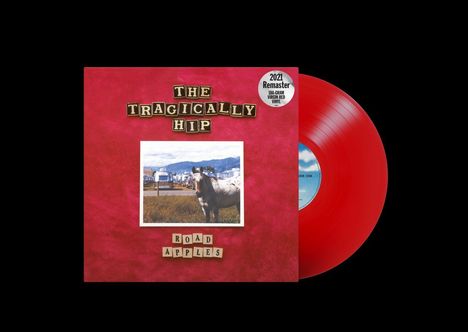 The Tragically Hip: Road Apples (remastered) (180g) (Limited 30th Anniversary Edition) (Red Vinyl), LP
