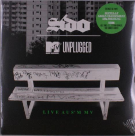 Sido: MTV Unplugged: Live aus'm MV (180g) (Transparent Green Vinyl), 2 LPs