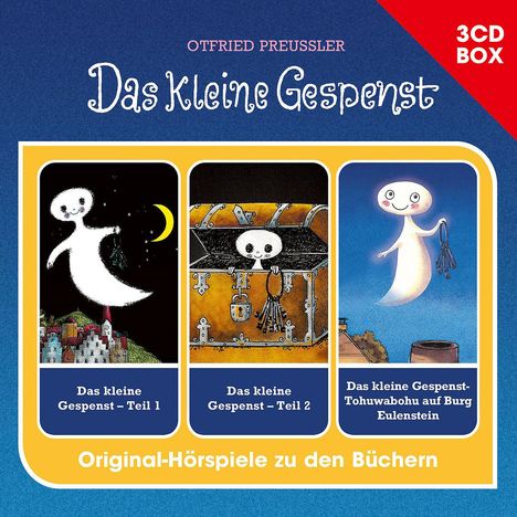 Das Kleine Gespenst - 3-CD Hörspielbox, 3 CDs