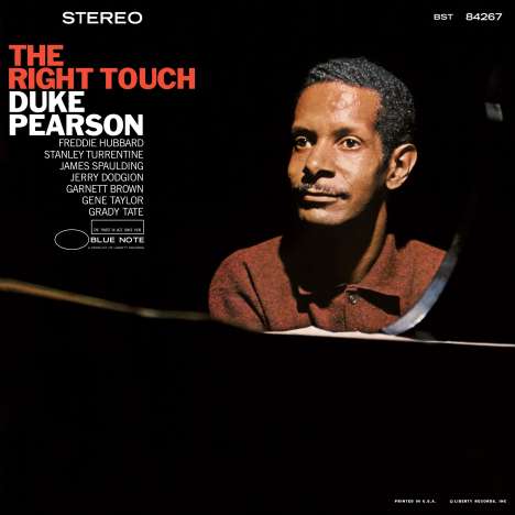 Duke Pearson (1932-1980): The Right Touch (Tone Poet Vinyl) (180g), LP