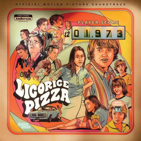 Filmmusik: Licorice Pizza, 2 LPs