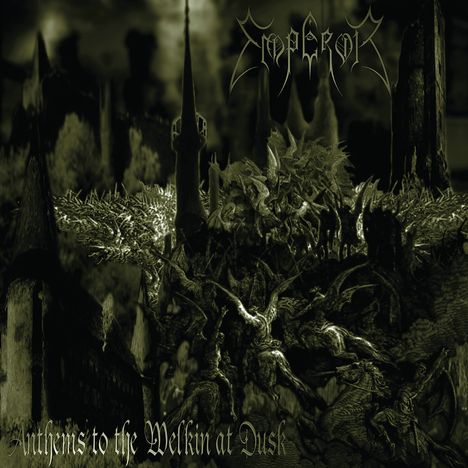 Emperor: Anthems To The Welkin At Dusk (Reissue) (Limited Edition) (Black/White/Green Swirl Vinyl) (Half Speed Master), LP
