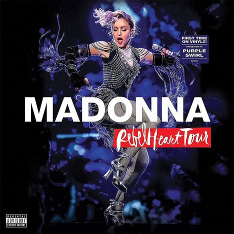 Madonna: Rebel Heart Tour (Purple Swirl Vinyl), 2 LPs