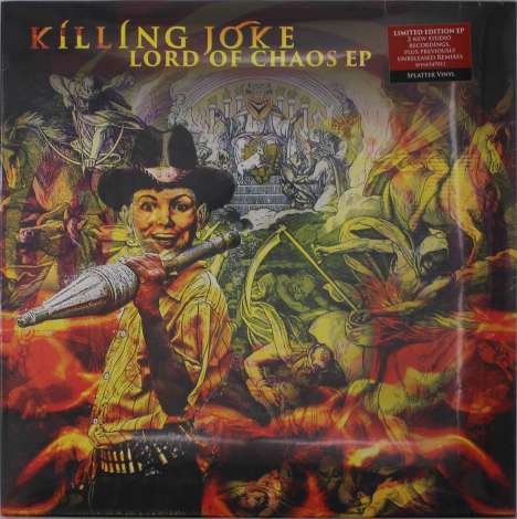 Killing Joke: Lord Of Chaos EP (Limited Edition) (Green &amp; Black Splatter Vinyl), LP