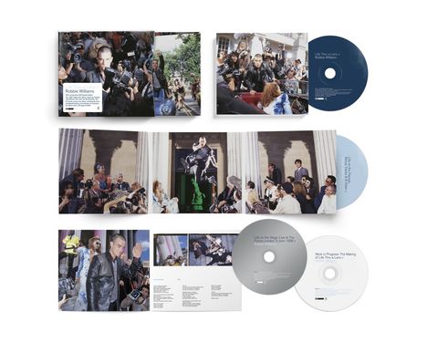 Robbie Williams: Life Thru A Lens (25th Anniversary) (Limited Edition), 4 CDs