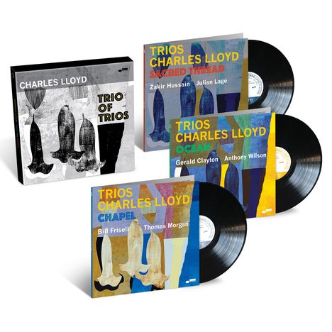 Charles Lloyd (geb. 1938): Trio Of Trios (180g), 3 LPs