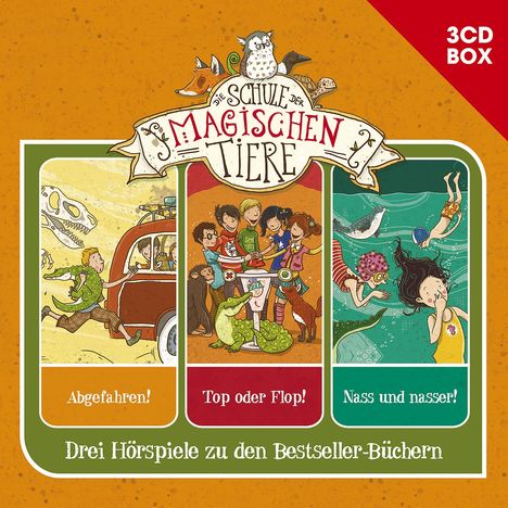 Schule Der Magischen Tiere-3-CD Hspbox Vol.2, 3 CDs