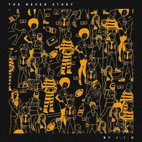 JID: The Never Story (ltd. orange Vinyl), 2 LPs